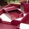 Dacasso Burgundy Bonded Leather 4" x 6" Memo Holder AG-5209 - alternate 5